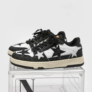 2025 New men's vulcanized casual shoes Lace outdoor men's sneakers Comfortable shoes Breathable modern men's skateboarding shoes