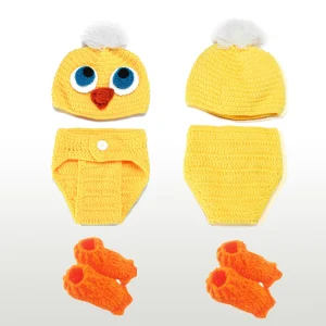 0-3M Newborn Baby Clothing Photography Props New Girl Boys Handmade Chick Costume Babe Clothes Accessories Gift For Babies